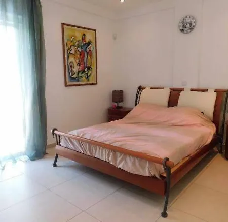 Apartment 3b Ground Pool Beachfront Apt. Apollonia Beach *