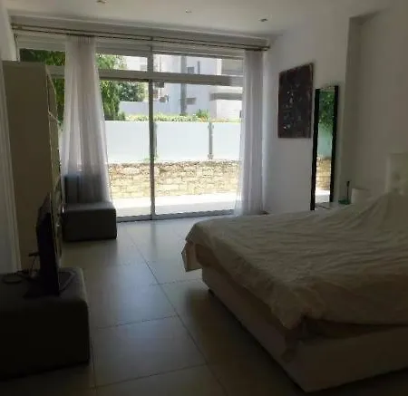 Apartment 3b Ground Pool Beachfront Apt. Apollonia Beach